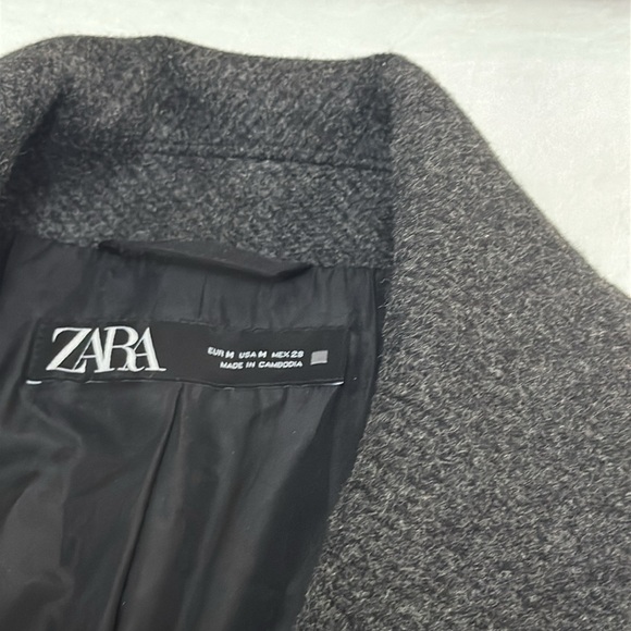 Mid Length Pea Coat | Medium | Oversized - Picture 3 of 4